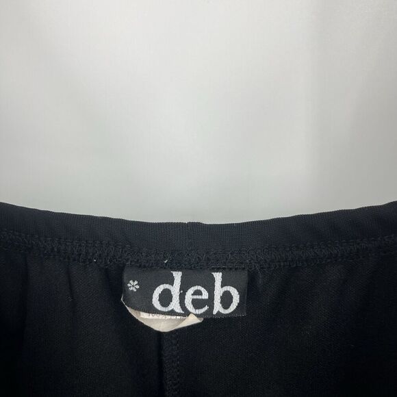 Y2K Vintage Deb Dress Size 1X Black Mesh Whimsigoth Flowy Grunge Sleeveless - Picture 4 of 8